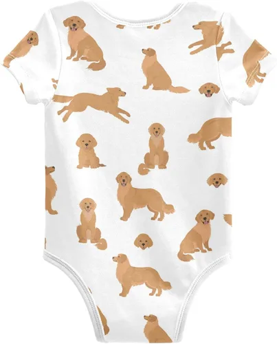 Vista 2 de vvfelixl Bodies para bebé niña negro Pug blanco manga corta algodón ropa de bebé para niñas 0-24 meses