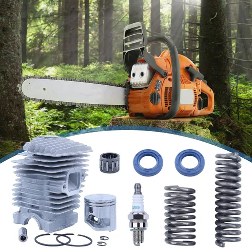 Vista 6 de Kit de pistón de cilindro de 1.575 in para motosierra Stihl MS211 MS 211C MS181C 1139 020 1202