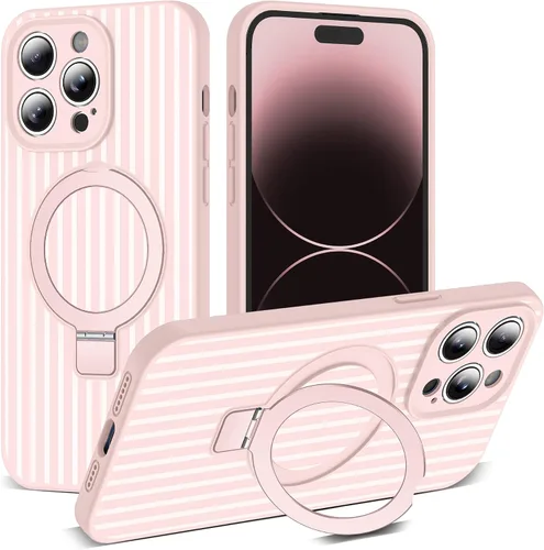 Vista 31 de SKYLMW Funda diseñada para iPhone 11 con soporte magnético invisible Compatible con Mag-Safe, a prueba de caídas de grado militar, a prueba