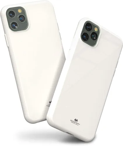 Vista 8 de GOOSPERY Pearl Jelly - Funda delgada de goma para Apple iPhone 11 Pro Max (6.5 pulgadas) (azul marino)