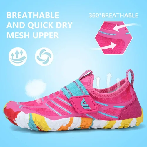 Vista 3 de CIOR Zapatos acuáticos para niños y niñas, zapatos deportivos acuáticos ligeros (niños pequeñosniños grandes)
