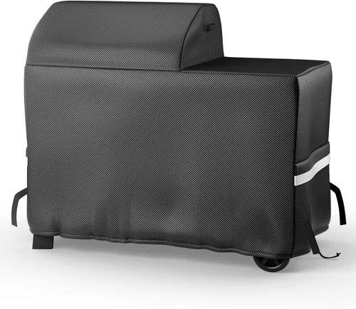 Vista 16 de Cubierta de parrilla Utheer para ahumador vertical de gas Pit Boss 3-Serie, cubierta impermeable anti-UV de 600D de longitud completa y resistente