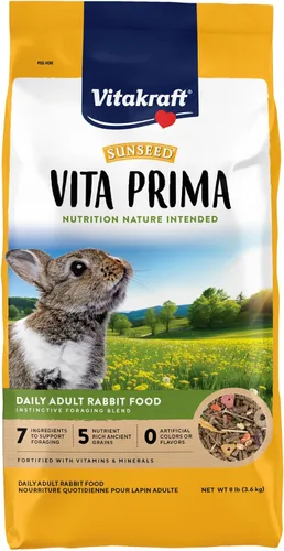Vista 10 de Sun Seed Vita Prima Alimento para Conejos Adultos 4 libras.