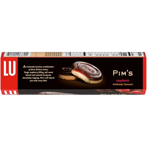 Vista 13 de Lu Petit Ecolier - Galletas europeas de chocolate con frambuesa, 5.29 onzas