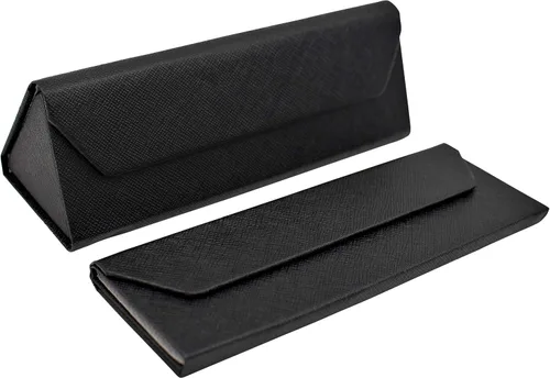 Vista 105 de Real Sic Funda para lentes de sol para hombres y mujeres, soporte magnético plegable para lentes de sol, inspirado en el color sólido