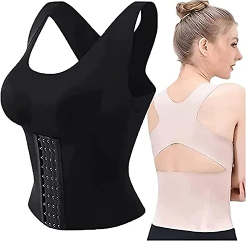 Vista 2 de NAMINA 4-in-1 Women Reducing Girdle Posture Corrector Bra Snatch Bra