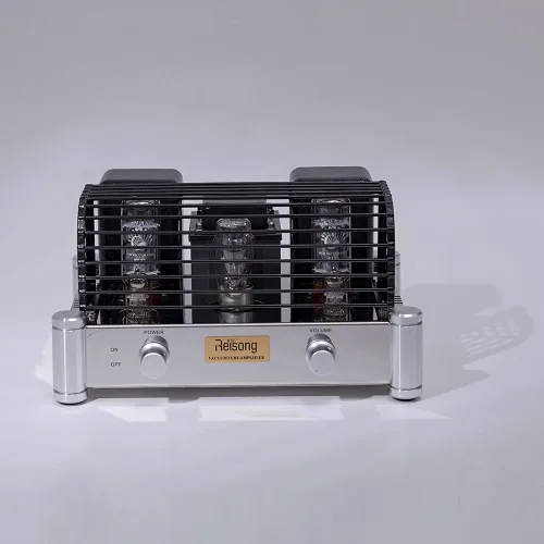 Vista 4 de Amplificador de Tubo Estéreo de Audio Hi-Fi A10 EL34 Clase A de Extremo Único