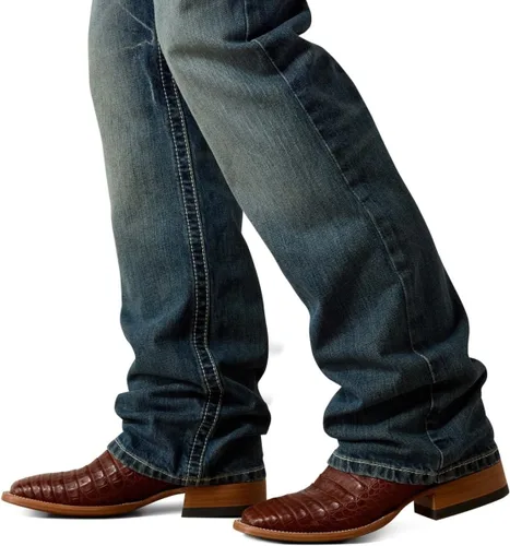 Vista 6 de ARIAT M4 Jeans elásticos relajados con corte de bota Goldfield