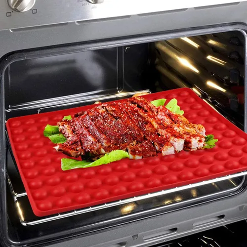 Vista 5 de Palksky Molde de silicona pequeño de 140 cavidades redondo/molde de gotas de chocolate semicircular/bandeja para golosinas para perros/molde de 1