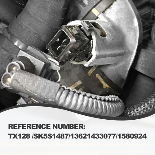 Vista 4 de Sensor de temperatura del refrigerante en manguera inferior del radiador compatible con BMW 1998-2013 Z4 E87 M5 E46 E39 E60 E81 M3 M6 E90 X3 X5 F10