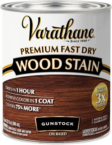 Vista 34 de Varathane 262023 - Tinte de madera prémium de secado rápido, Spring Oak, media pinta