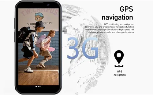 Vista 8 de Mini teléfono inteligente 3G desbloqueado, 3.0 pulgadas HD Android Dual Sim Quad Core Face ID Mini Premium Niño Pequeño Teléfono celular de bolsillo