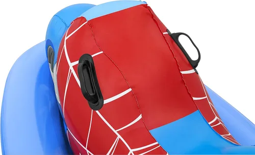 Vista 6 de Bestway Spider-Man - Flotador de piscina para motocicleta, 66.9 x 33.1 in