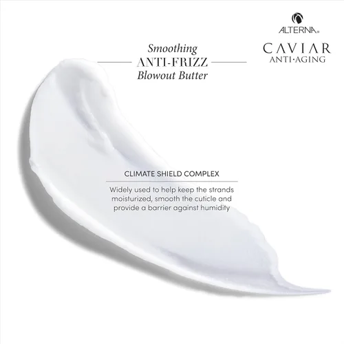 Vista 3 de Alterna Caviar - Mantequilla suavizante antienvejecimiento antiencrespamiento, protege el cabello del peinado del calor y la humedad, sin sulfatos