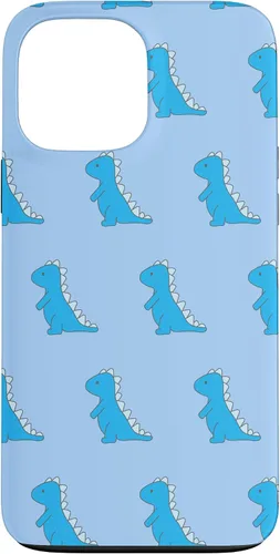 Vista 24 de Dinosaur T Rex Phone Case Cute Blue Cartoon Pattern Case for iPhone 17