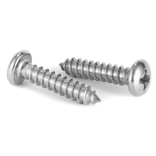 Vista 10 de Tornillo de madera #4 x 1, 100 piezas, de acero inoxidable 18-8 (304), cabeza plana, de autorroscado rápido, para panel de yeso, de SG TZH