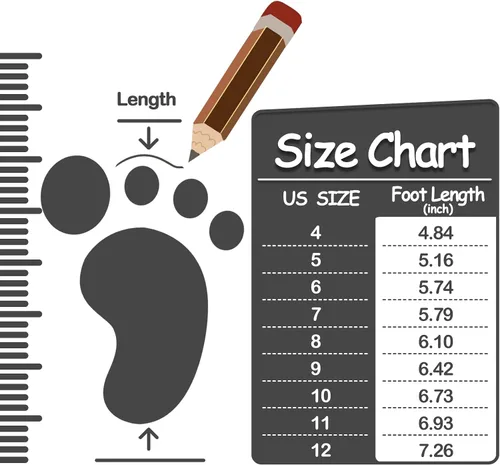 Vista 6 de K KomForme - Tenis de lona para niños y niñas de dibujos animados con doble velcro