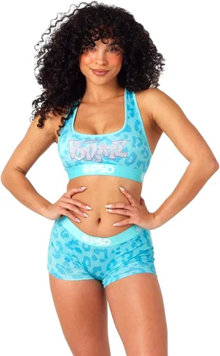 Vista 2 de PSD Bratz - Brasier deportivo para mujer, con espalda cruzada, con tela de microfibra transpirable
