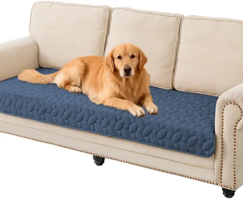 Vista 36 de Ameritex Funda impermeable para cama de mascotas, manta antideslizante para cama de perro, para sofá y muebles, impermeable, nuevo diseño