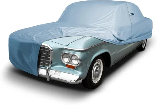 Vista 17 de iCarCover Studebaker Avanti 1962-1964 - Funda de automóvil personalizada para todo tipo de clima, lluvia, nieve, protección UV, ajuste Negro