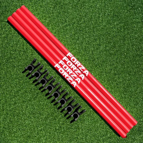 Vista 22 de FORZA Agility Poles & Clips Create Your Own Hurdles - 8 Color Options