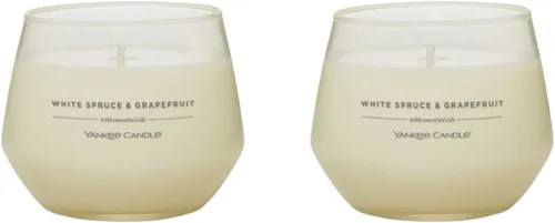Vista 17 de Yankee Candle Vela de estudio con aceites esenciales, noche de verano, 10 onzas (paquete de 2)
