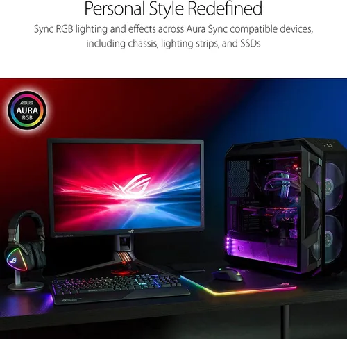 Vista 3 de ASUS ROG Gladius II - Mouse inalámbrico