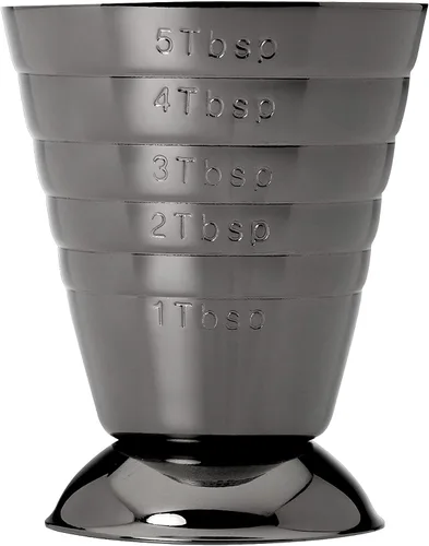 Vista 2 de Barfly Taza medidora de barra, 2.5 onzas., Gun Metal Black