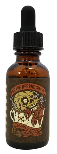 Vista 4 de Grave Before Shave Paquete de barba de caramelo moca (aroma a café caramelo moca)