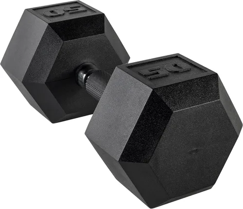 Vista 45 de CAP Barbell Peso de la mancuerna hexagonal recubierta, individual, 10-120 libras, múltiples opciones