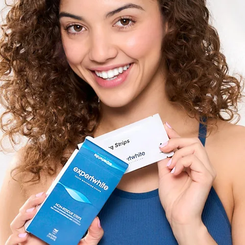 Vista 7 de MaxStrips™ Tiras blanqueadoras de dientes al 12% – Tiras blanqueadoras profesionales de peróxido al 12%, tecnología Dryfit antideslizante, seguro