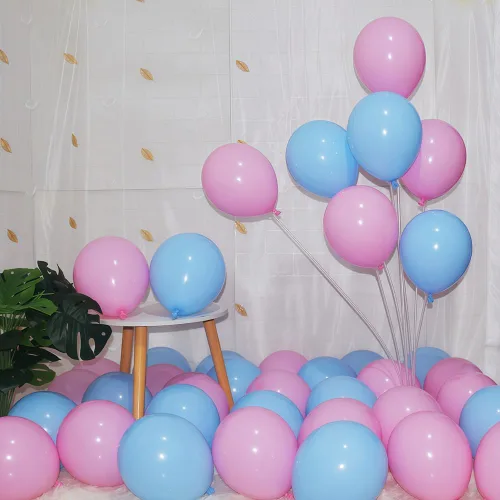 Vista 20 de 200 globos negros y dorados de 5 pulgadas, cromados, metálicos, dorados, negros, de látex, gruesos, pequeños para bodas, cumpleaños, graduaciones