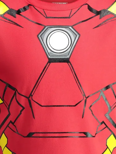 Vista 9 de Marvel Avengers Spider-Man Mech Strike 4 Pack Cosplay Athletic T-Shirts Toddler to Big Kid Sizes (2T - 18-20)