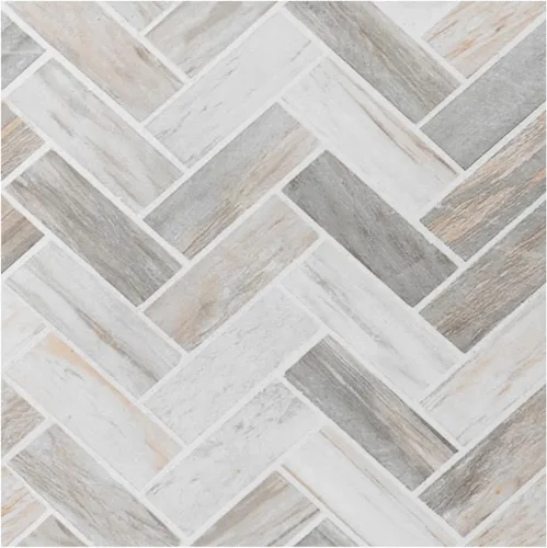 Vista 32 de Azulejo de vinilo autoadhesivo retro de 12 x 12 pulgadas, Affinity, 10 azulejos/10 pies cuadrados. Self-Adhesive Backing and Multi-Plank Coverage