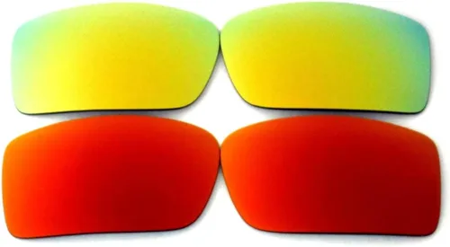 Vista 15 de Lentes de repuesto Galaxy para Oakley Gascan Polarizado 100% Protección UVAB Azul
