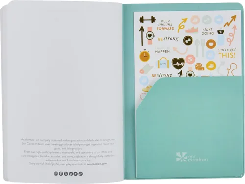 Vista 8 de Agenda de Bienestar Petite Planificador - Florales Llamativos