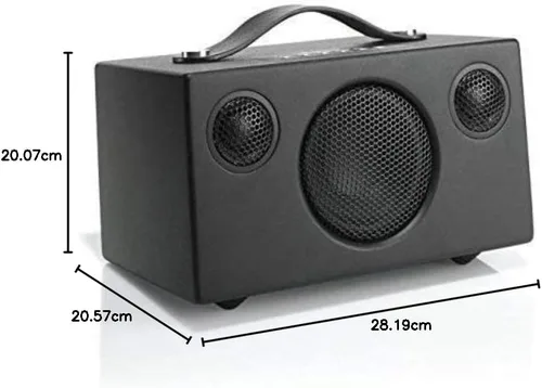 Vista 3 de Audio Pro T3+Altavoz Bluetooth portátil, batería de 30 h, audio de alta fidelidad - negro
