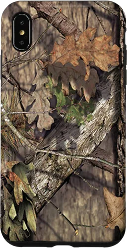 Vista 7 de Funda para iPhone 15 Oak Hunter Hunting Mossy Pattern Tree Theme Design Deer Buck