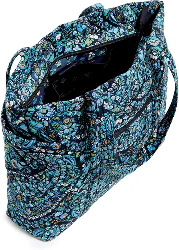 Vista 4 de Vera Bradley Cotton Deluxe Vera Tote Bag