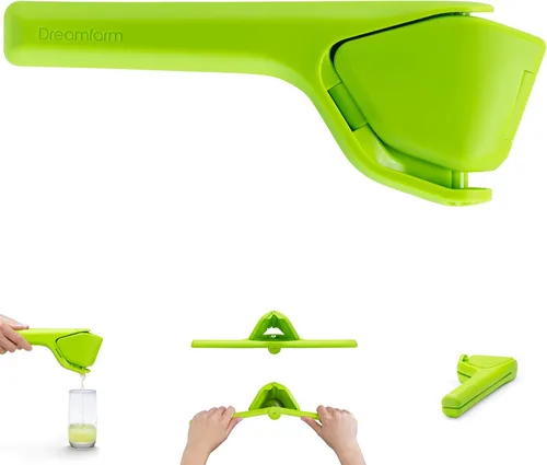 Vista 11 de Dreamfarm Original Lemon Fluicer - Exprimidor de cítricos plegable y fácil de apretar, 10 pulgadas, se adapta a lima y limón Almacenamiento que