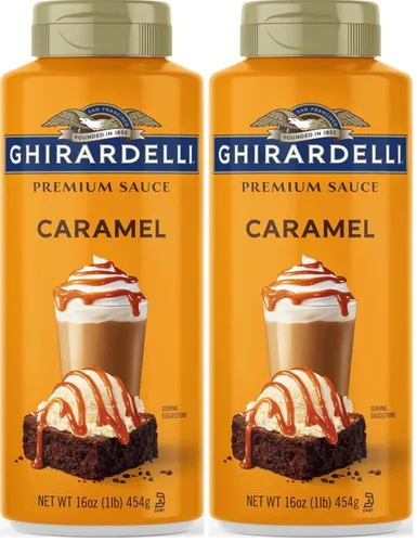 Vista 13 de GHIRARDELLI Salsa de caramelo premium, 16 onzas