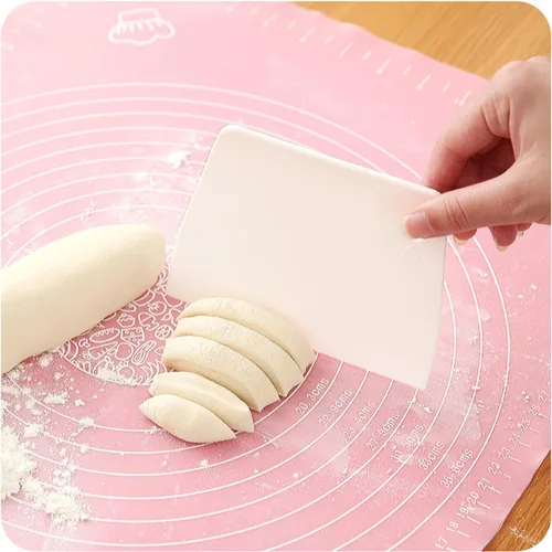 Vista 3 de GUCUJI Raspador grande para tartas, cortador de masa de pizza y pastelería