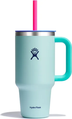 Vista 29 de Hydro Flask All Around - Vaso de viaje de 32 onzas, color morado degradado (Bayberry Ombre)