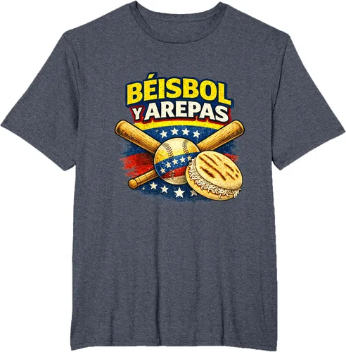 Vista 106 de Camiseta Beisbol y Arepas Venezuelas Baseball Pride Team 2026