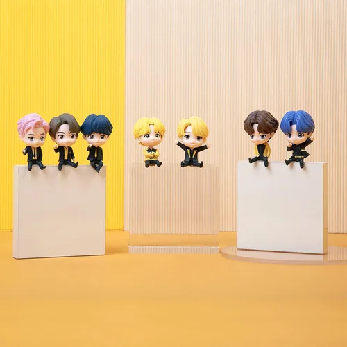 Vista 6 de BTS Inspired Butter Monitor Figure, los 7 miembros, colección de figuras de monitor, coleccionables con todos los personajes disponibles con su Jimin