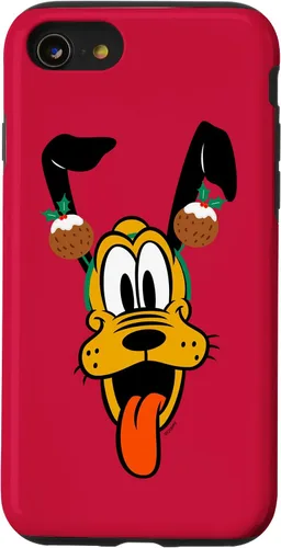 Vista 18 de Disney Plutón - Funda para iPhone 17 con diadema de pudín navideño