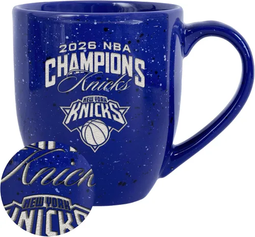 Vista 102 de Rico Industries NBA 16 oz Team Color Laser Engraved Speckled Ceramic Coffee Mug 3-Color del