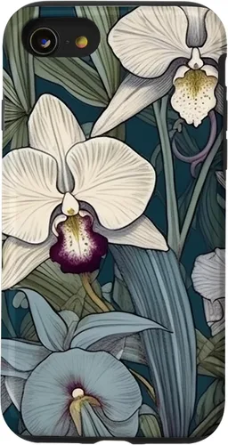 Vista 18 de Funda de flores de orquídea de jardín botánico para iPhone 17