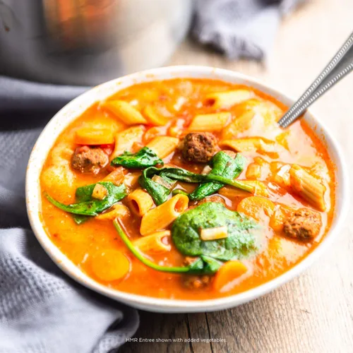 Vista 7 de HMR Mezcla cremosa de sopa de pollo, 0.53 oz de proteína, paquete triple