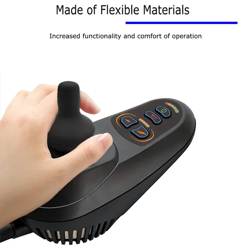 Vista 7 de MEETOOT Electric Wheelchair Joystick Controller Knob Compatible with PG Driver VSI, VR2, GC, and Remote Plus Joystick Controller for Mobility